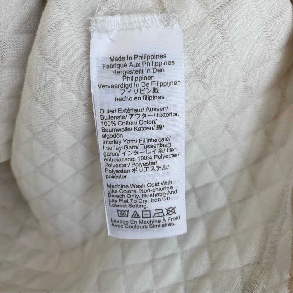 J. Crew Reversible Quilted Pullover
